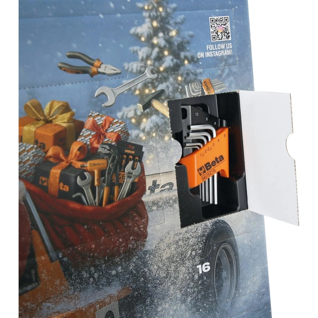 Vendita online Calendario dell'Avvento 2025 Beta 31 utensili  9920 CA/25-E15